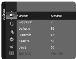 SAMSUNG LE32B460 - ■ Regolazione del valore Luminosità su 80 - 1