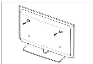 SAMSUNG LE32B460 - TV'nin düşmesini önlemek için: - 2