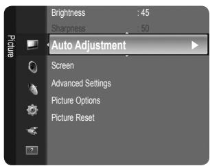 SAMSUNG LE32B460 - Auto Adjustment - 1