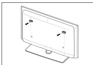 SAMSUNG LE32B460 - Para impedir que el televisor se caiga: - 2