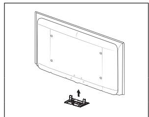 SAMSUNG LE32B530P7W - Namestitev kompleta za pritrditev na steno - 1