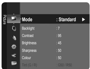SAMSUNG LE32B530P7W - ■ Adjusting the Brightness to 80 - 1