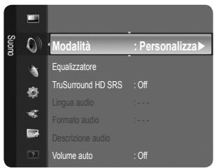 SAMSUNG LE32B530P7W - □ Descrizione audio (solo canali digitali) - 1