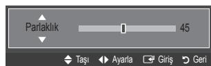 SAMSUNG LE32B530P7W - - Parlaklığı 80 olarak ayarlama - 2