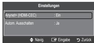 SAMSUNG LE32B530P7W - ■ Autom. Ausschalten → Nein / Ja - 3