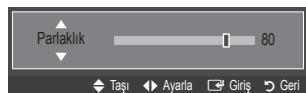SAMSUNG LE32B530P7W - - Parlaklığı 80 olarak ayarlama - 3