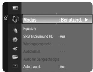 SAMSUNG LE32B530P7W - ☐ Audio für Sehgeschädigte (nur Digitalkanäle) - 1