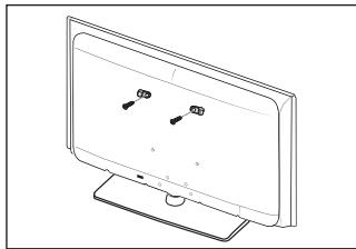 SAMSUNG LE32B530P7W - Manter um espaço de instalação seguro - 5