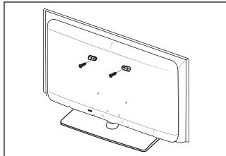 SAMSUNG LE32B530P7W - Da preprečite padec televizorja: - 2