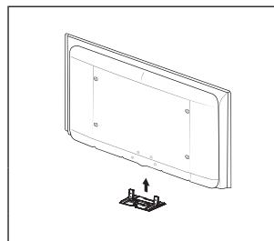 SAMSUNG LE32B530P7W - Instalar o kit de montagem na parede - 1