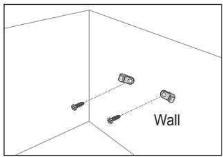 SAMSUNG LE32B530P7W - ■ To avoid the TV from falling: - 1