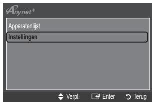 Apparatenlijst Instellingen