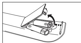SAMSUNG LE32B530P7W - Uzaktan Kumandaya Pil Takma - 1