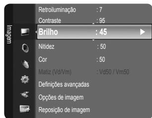 SAMSUNG LE32B530P7W - Ajustar o brilho para 80 - 3