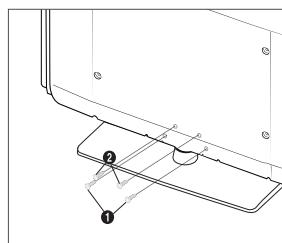 SAMSUNG LE32B530P7W - Standı Takma - 2