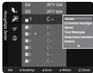 SAMSUNG LE32B530P7W - ■ Zu Favoriten hinzufügen / Aus Favoriten löschen - 1
