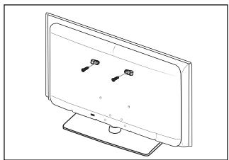 SAMSUNG LE32B530P7W - ■ To avoid the TV from falling: - 2