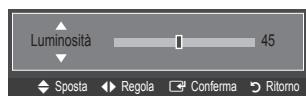 SAMSUNG LE32B530P7W - ■ Regolazione della luminosità a 80 - 4