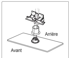 SAMSUNG LE32B530P7W - Montage du socle - 1