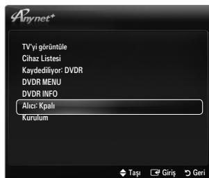 SAMSUNG LE32B551A6W - Bir Alıcı (Ev sineması) üzerinden dinleme - 1