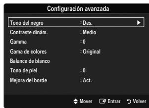 SAMSUNG LE32B551A6W - Tono del negro → Des. / Oscuro / Más oscuro / El más oscuro - 1