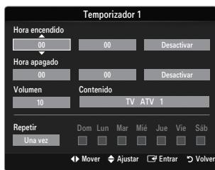 SAMSUNG LE32B551A6W - Hora apagado - 1