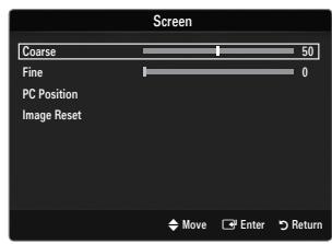 SAMSUNG LE32B551A6W - Image Reset - 1