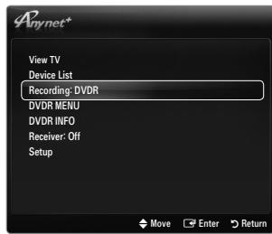 SAMSUNG LE32B551A6W - Snemanje - 1