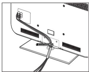 SAMSUNG LE32B551A6W - Namestitev kompleta za pritrditev na steno - 3