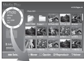 SAMSUNG LE32B551A6W - Visualización de una presentación de diapositivas - 7