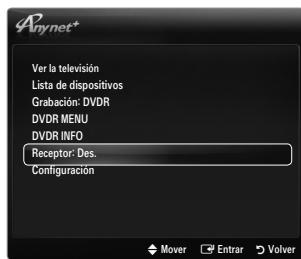 SAMSUNG LE32B551A6W - Escucha a través de un receptor (sistema Home Cinema) - 1
