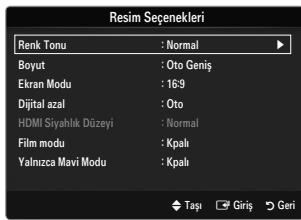 SAMSUNG LE32B551A6W - Renk Tonu → Mavi / Normal / Kırmızı1 / Kırmızı2 / Kırmızı3 - 1