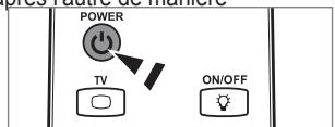 POWER TV ON/OFF