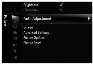 SAMSUNG LE32B650T2PXXC - Auto Adjustment - 1