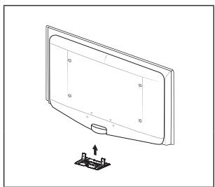 SAMSUNG LE32B650T2WXXC - Instalación del equipo de montaje en la pared - 1