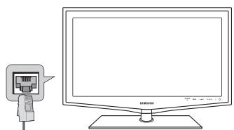 SAMSUNG LE32B650T2WXXC - Verbinding maken met het Thuisnetwerkcentrum - 3
