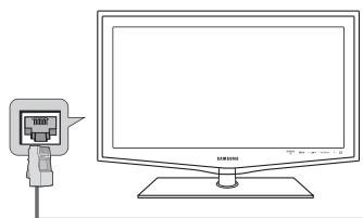 SAMSUNG LE32B650T2WXXC - Ligar a aplicação Centro rede domést. - 3