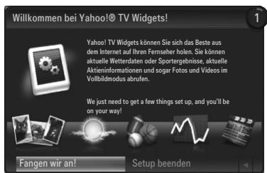 SAMSUNG LE32B652 - Erste Schritte mit Internet@TV - 2