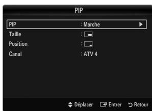 SAMSUNG LE32B652 - PIP → arrêt/marche - 1
