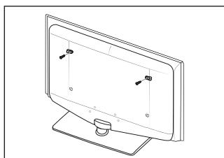 SAMSUNG LE32B652 - Soverhindern Sie,dass dasFernsehgeratumkipipt: - 2