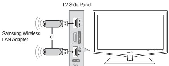 SAMSUNG LE32B652 - - Connecting to a Wi-Fi Ad-hoc network - 2
