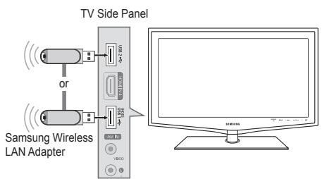 SAMSUNG LE32B652 - - Connecting to a Wi-Fi Ad-hoc network - 6