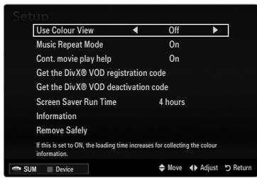 SAMSUNG LE32B652 - Get the DivX® VOD registration code - 2