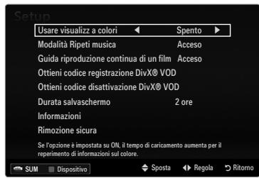SAMSUNG LE32B652 - Prom ripr cont di un film Acceso / Spento - 2