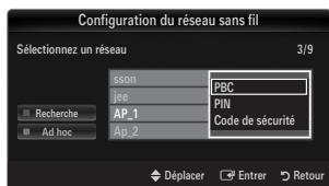 SAMSUNG LE32B652 - Sélectionnez un réseau - 2