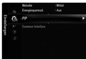 SAMSUNG LE32B652 - Verwenden der Bild-in-Bild-Funktion (PIP) - 1