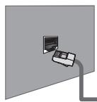 SAMSUNG LE32B652 - Concessioni alla LAN per ambienti con IP statico - 1