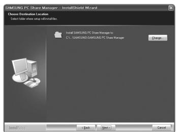 SAMSUNG LE32B652 - Install the application - 3