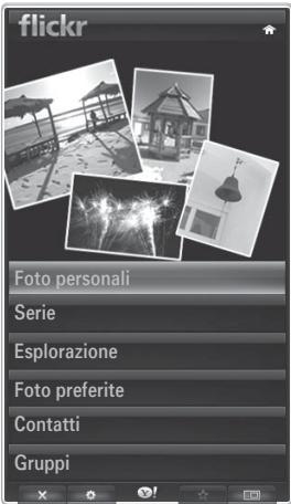 SAMSUNG LE32B652 - Uso del widget Yahoo!® Notizie - 2