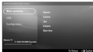 SAMSUNG LE32B652 - Mon contenu - 2